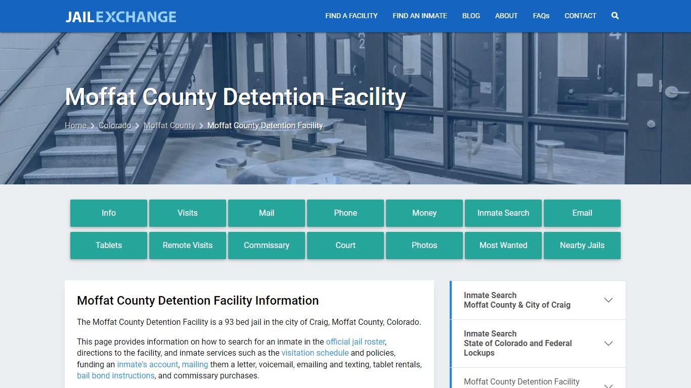 Moffat County Detention Facility - Jail Exchange